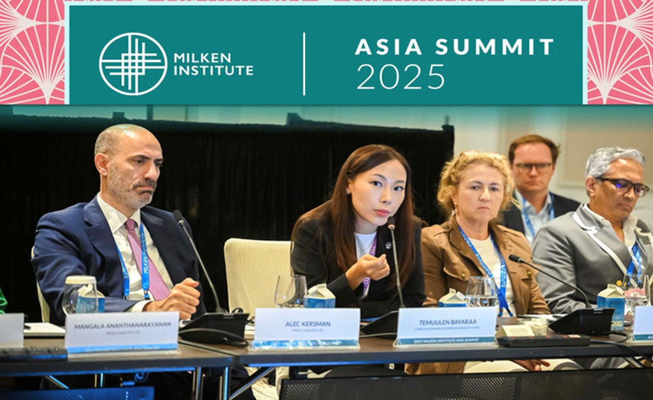 Чингис хаан Үндэсний баялгийн сан Милькений Азийн Дээд Хэмжээний Чуулган 2025-д оролцлоо